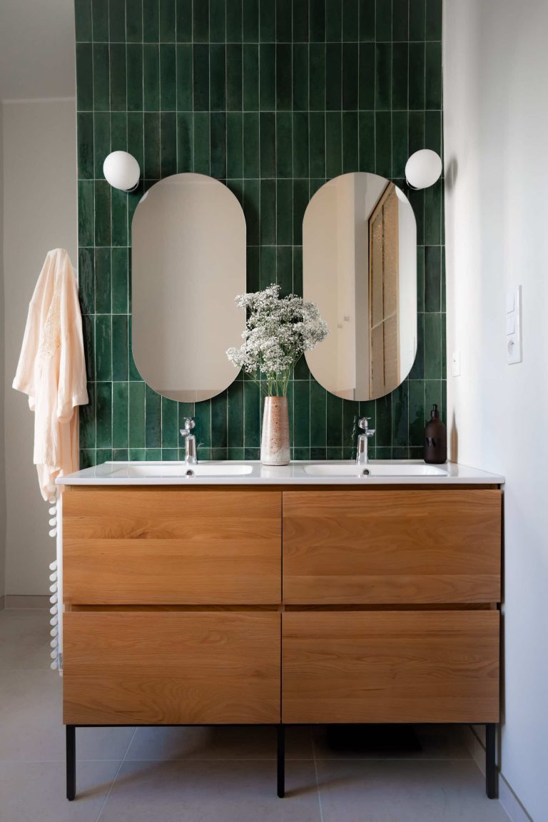 Salle de bain rénovée